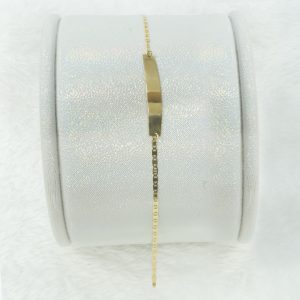 Pulso Esclava Escalera 1.34gr / 50cms / Oro Amarillo 18K