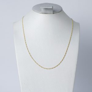 Cadena Cartier 1.23grs / 40cms / Oro Amarillo 18K