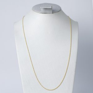 Cadena Lazo 1.1grs / 60cms / Oro Amarillo 18K