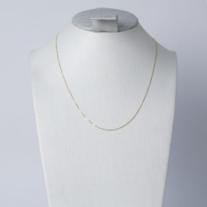 Cadena Veneciana 1.20grs / 50cms / Oro Amarillo 18K