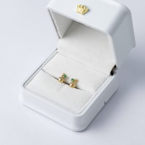 Topos Jarrón Esmeralda / Oro Amarillo 18K