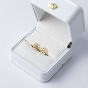 Topos Virgen Guadalupe Estrella 1.28grs / Oro Amarillo 18K